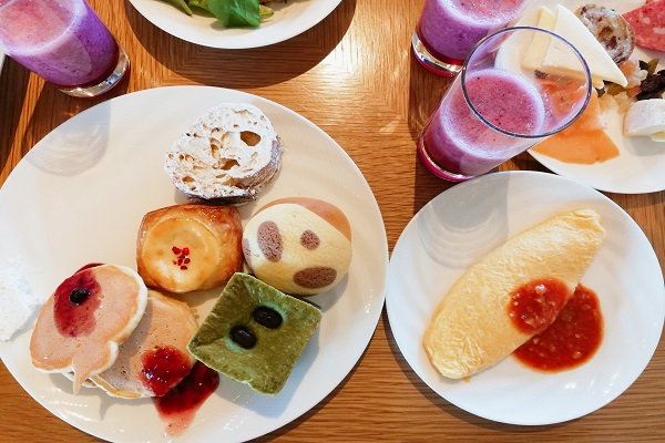 ゴコクの朝食ブッフェの画像