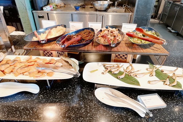 神戸ポートピアホテルの朝食ブッフェ 和食の画像