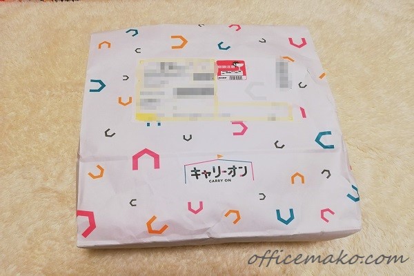 中古ブランド子供服のお店、キャリーオンのショップバッグ画像