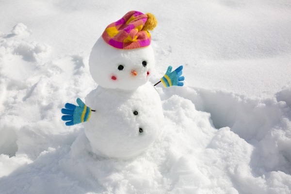 雪だるまの画像