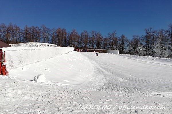 ソリ滑りの場所の画像