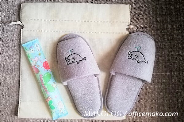 ホテルの子供用アメニティの画像